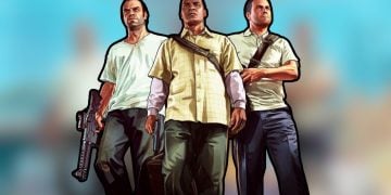 Michael, Franklin, and Trevor in GTA V.